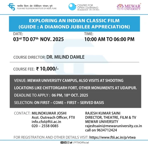 Exploring an Indian Classic (Guide: A Diamond Jubilee Appreciation) 03 - 07 November 2025